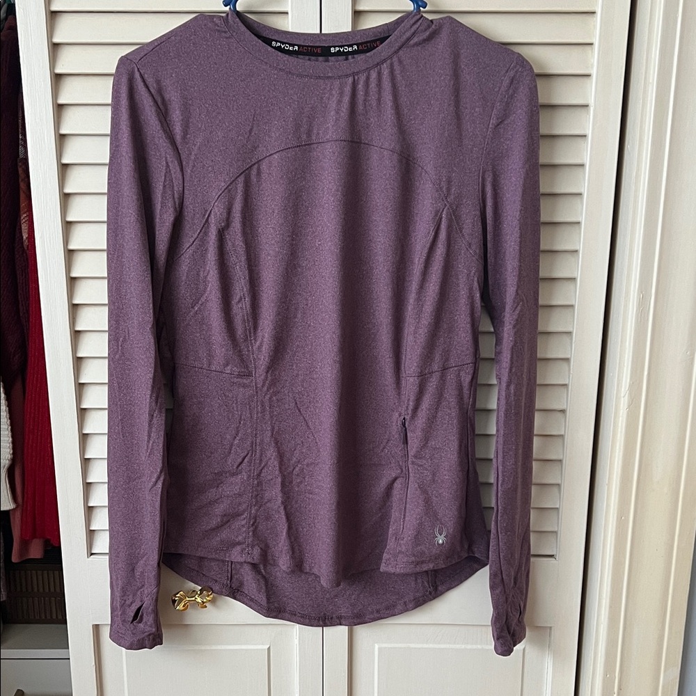 Spyder Women's Plum Long Sleeve Top